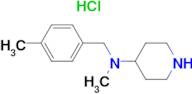 Methyl-(4-methyl-benzyl)-piperidin-4-yl-amine hydrochloride