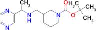 3-[(1-Pyrazin-2-yl-ethylamino)-methyl]-piperidine-1-carboxylic acid tert-butyl ester