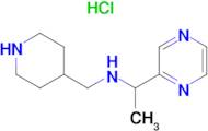 Piperidin-4-ylmethyl-(1-pyrazin-2-yl-ethyl)-amine hydrochloride