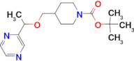 4-(1-Pyrazin-2-yl-ethoxymethyl)-piperidine-1-carboxylic acid tert-butyl ester
