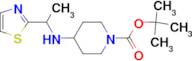 4-(1-Thiazol-2-yl-ethylamino)-piperidine-1-carboxylic acid tert-butyl ester