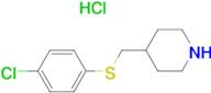 4-(4-Chloro-phenylsulfanylmethyl)-piperidine hydrochloride