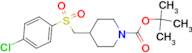 4-(4-Chloro-benzenesulfonylmethyl)-piperidine-1-carboxylic acid tert-butyl ester