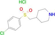 4-(4-Chloro-benzenesulfonylmethyl)-piperidine hydrochloride