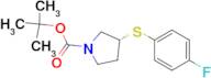 (R)-3-(4-Fluoro-phenylsulfanyl)-pyrrolidine-1-carboxylic acid tert-butyl ester