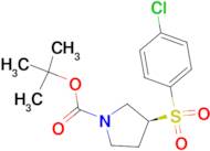 (S)-3-(4-Chloro-benzenesulfonyl)-pyrrolidine-1-carboxylic acid tert-butyl ester