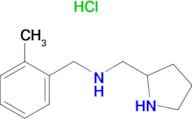 (2-Methyl-benzyl)-pyrrolidin-2-ylmethyl-amine hydrochloride