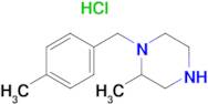 2-Methyl-1-(4-methyl-benzyl)-piperazine hydrochloride