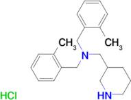 Bis-(2-methyl-benzyl)-piperidin-3-ylmethyl-amine hydrochloride