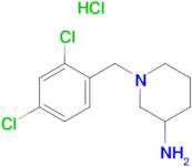 1-(2,4-Dichloro-benzyl)-piperidin-3-ylamine hydrochloride