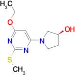 (S)-1-(6-Ethoxy-2-methylsulfanyl-pyrimidin-4-yl)-pyrrolidin-3-ol