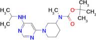 [1-(6-Isopropylamino-pyrimidin-4-yl)-piperidin-3-yl]-methyl-carbamic acid tert-butyl ester