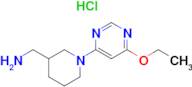 C-[1-(6-Ethoxy-pyrimidin-4-yl)-piperidin-3-yl]-methylamine hydrochloride