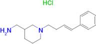 C-[1-((E)-4-Phenyl-but-3-enyl)-piperidin-3-yl]-methylamine hydrochloride