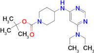 4-(6-Diethylamino-pyrimidin-4-ylamino)-piperidine-1-carboxylic acid tert-butyl ester