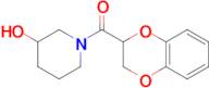 (2,3-Dihydro-benzo[1,4]dioxin-2-yl)-(3-hydroxy-piperidin-1-yl)-methanone