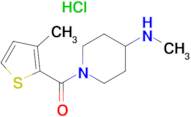 (4-Methylamino-piperidin-1-yl)-(3-methyl-thiophen-2-yl)-methanone hydrochloride