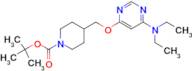4-(6-Diethylamino-pyrimidin-4-yloxymethyl)-piperidine-1-carboxylic acid tert-butyl ester