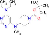 4-[(6-Diethylamino-pyrimidin-4-yl)-methyl-amino]-piperidine-1-carboxylic acid tert-butyl ester