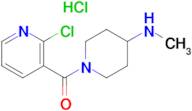 (2-Chloro-pyridin-3-yl)-(4-methylamino-piperidin-1-yl)-methanone hydrochloride