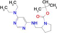 2-[(6-Diethylamino-pyrimidin-4-ylamino)-methyl]-pyrrolidine-1-carboxylic acid tert-butyl ester