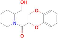 (2,3-Dihydro-benzo[1,4]dioxin-2-yl)-(2-hydroxymethyl-piperidin-1-yl)-methanone
