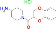 (4-Amino-piperidin-1-yl)-(2,3-dihydro-benzo[1,4]dioxin-2-yl)-methanone hydrochloride