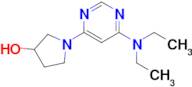 1-(6-Diethylamino-pyrimidin-4-yl)-pyrrolidin-3-ol