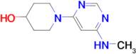 1-(6-Methylamino-pyrimidin-4-yl)-piperidin-4-ol