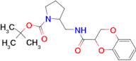 2-{[(2,3-Dihydro-benzo[1,4]dioxine-2-carbonyl)-amino]-methyl}-pyrrolidine-1-carboxylic acid tert...