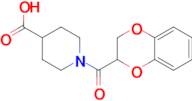 1-(2,3-Dihydro-benzo[1,4]dioxine-2-carbonyl)-piperidine-4-carboxylic acid