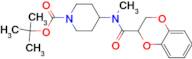 4-[(2,3-Dihydro-benzo[1,4]dioxine-2-carbonyl)-methyl-amino]-piperidine-1-carboxylic acid tert-buty…