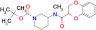 3-[(2,3-Dihydro-benzo[1,4]dioxine-2-carbonyl)-methyl-amino]-piperidine-1-carboxylic acid tert-buty…