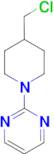 2-(4-Chloromethyl-piperidin-1-yl)-pyrimidine