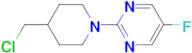 2-(4-Chloromethyl-piperidin-1-yl)-5-fluoro-pyrimidine