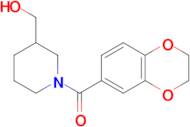 (2,3-Dihydro-benzo[1,4]dioxin-6-yl)-(3-hydroxymethyl-piperidin-1-yl)-methanone