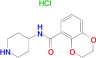 2,3-Dihydro-benzo[1,4]dioxine-5-carboxylic acid piperidin-4-ylamide hydrochloride