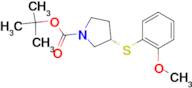 (S)-3-(2-Methoxy-phenylsulfanyl)-pyrrolidine-1-carboxylic acid tert-butyl ester
