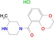 (2,3-Dihydro-benzo[1,4]dioxin-5-yl)-(3-methyl-piperazin-1-yl)-methanone hydrochloride