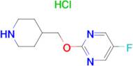 5-Fluoro-2-(piperidin-4-ylmethoxy)-pyrimidine hydrochloride