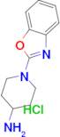 1-Benzooxazol-2-yl-piperidin-4-ylamine hydrochloride