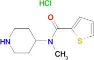 Thiophene-2-carboxylic acid methyl-piperidin-4-yl-amide hydrochloride