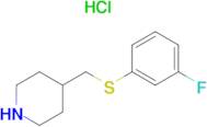 4-(3-Fluoro-phenylsulfanylmethyl)-piperidine hydrochloride