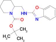 2-(Benzooxazol-2-ylaminomethyl)-piperidine-1-carboxylic acid tert-butyl ester