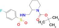 2-[(4-Fluoro-benzenesulfonylamino)-methyl]-piperidine-1-carboxylic acid tert-butyl ester