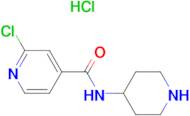 2-Chloro-N-piperidin-4-yl-isonicotinamide hydrochloride