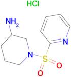 1-(Pyridine-2-sulfonyl)-piperidin-3-ylamine hydrochloride