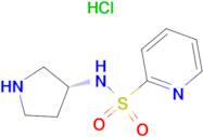 Pyridine-2-sulfonic acid (R)-pyrrolidin-3-ylamide hydrochloride