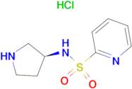 Pyridine-2-sulfonic acid (S)-pyrrolidin-3-ylamide hydrochloride