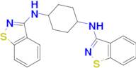 N,N'-Bis-benzo[d]isothiazol-3-yl-cyclohexane-1,4-diamine